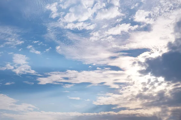 Vista Bel Cielo Nuvoloso — Foto Stock