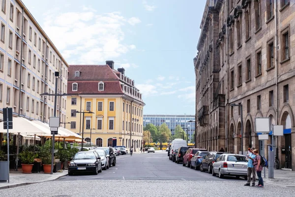 Vue Sur Rue Dans Vieille Ville — Photo