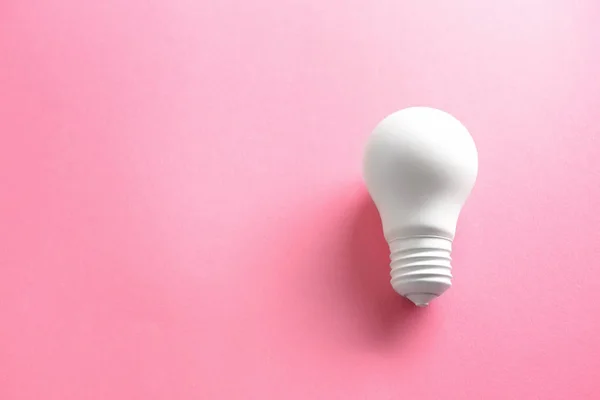 Painted Light Bulb Color Background — Stock Photo, Image