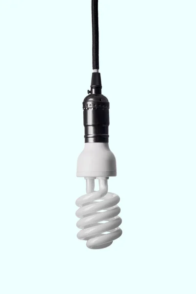 Ampoule Moderne Sur Fond Blanc — Photo