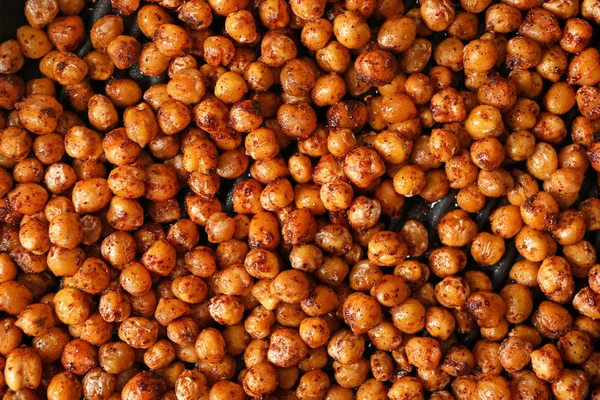 Fried Chickpeas Background — Stock Photo, Image