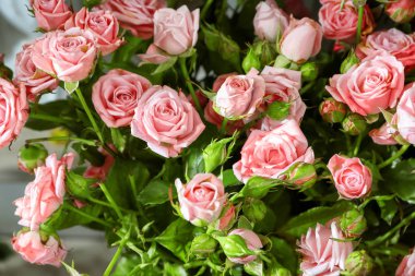 Buket güzel pembe güller