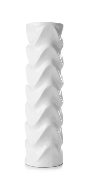 Beautiful Ceramic Vase White Background — Stock Photo, Image