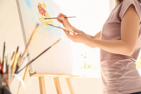 Живопись в мастерской