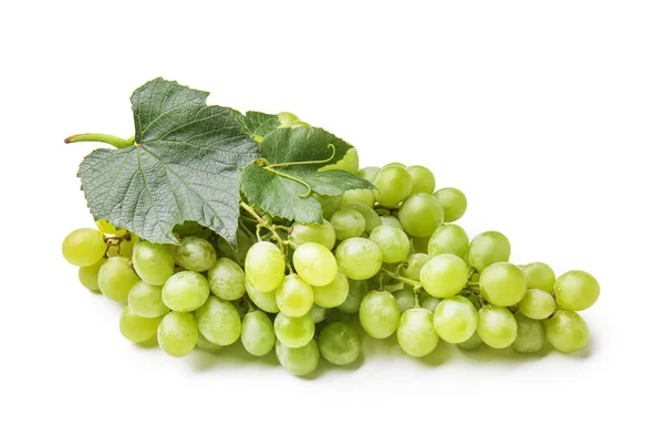 Uvas Dulces Maduras Sobre Fondo Blanco — Foto de Stock