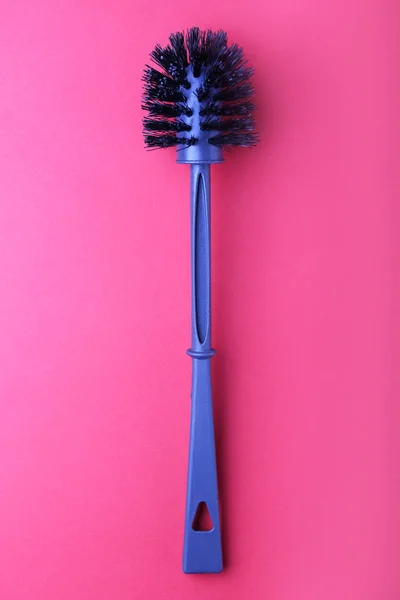 Toilet Brush Color Background — Stock Photo, Image