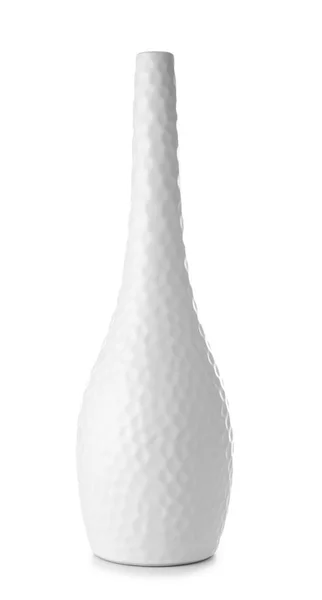 Beautiful Ceramic Vase White Background — Stock Photo, Image