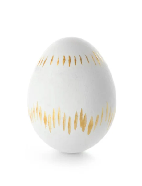 Beautiful Easter Egg White Background — Stock Photo, Image