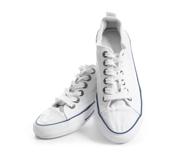 Pair Sneakers White Background — Stock Photo, Image