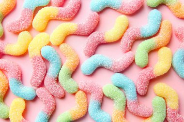 Arka plan olarak lezzetli tatlı şeker şeker