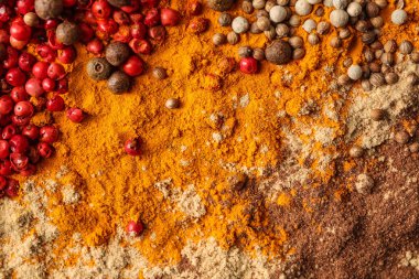 Farklı Aromatik baharatlar, portre