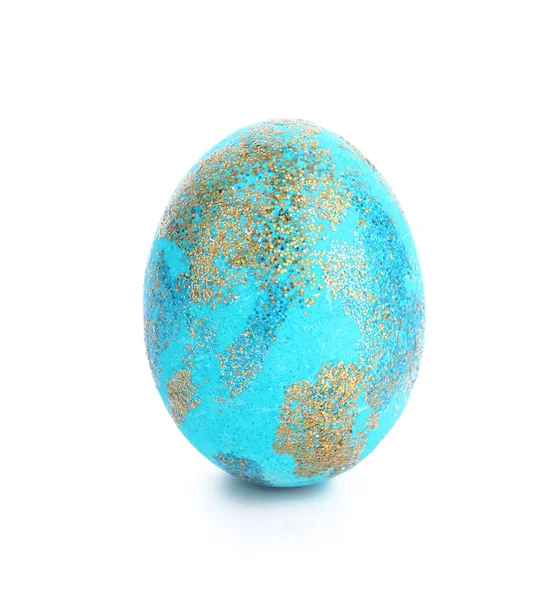 Beyaz arka planda Paskalya yumurtası