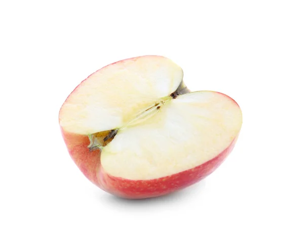 งหน งของแอปเป าบนพ นหล ขาว — ภาพถ่ายสต็อก