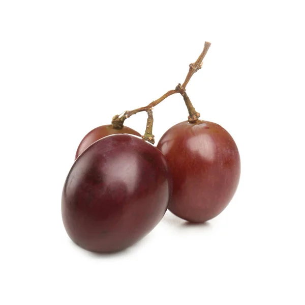 Ripe Sweet Grapes White Background — Stock Photo, Image