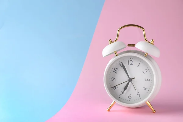 Alarm Clock Color Background — Stock Photo, Image