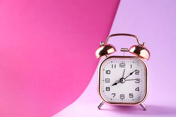 Alarm Clock Color Background — Stock Photo, Image