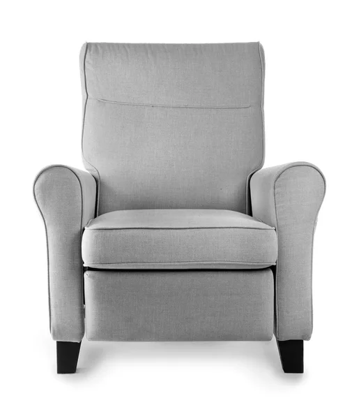 Bequemer Sessel Auf Weißem Hintergrund — Stockfoto