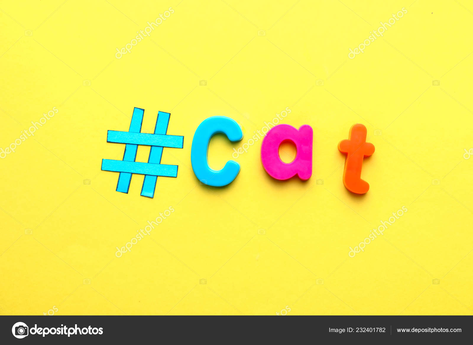 hashtag cat color background stock photo image by c serezniy 232401782