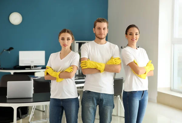 Equipe Zeladores Cargo — Fotografia de Stock