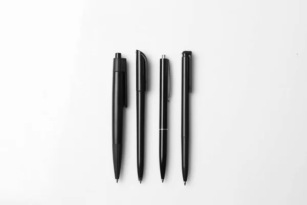 Set Pencils White Background — Stock Photo, Image