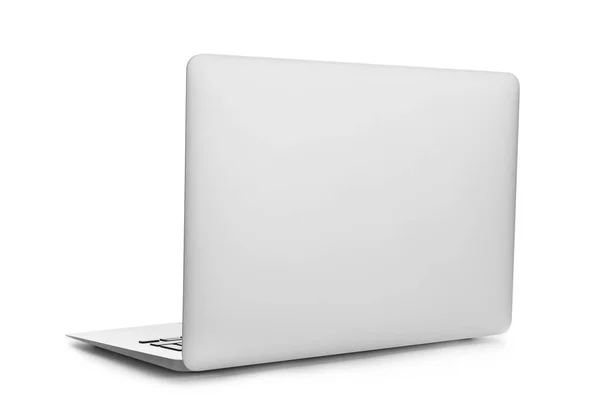 白を基調としたモダンなノートパソコン — ストック写真