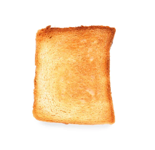 Chutné Toastový Chléb Bílém Pozadí — Stock fotografie