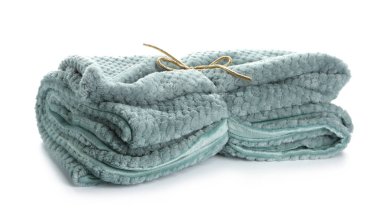 Beyaz arka plan üzerinde yumuşak ekose