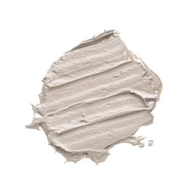 Beyaz arka plan üzerinde yüz maskesi örneği