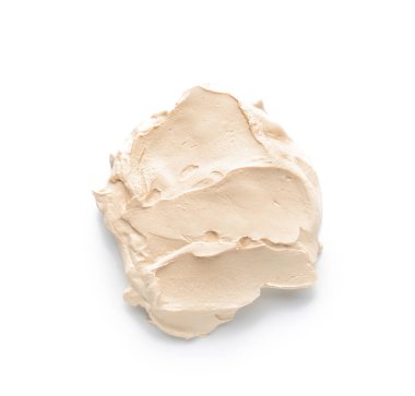 Beyaz arka plan üzerinde yüz maskesi örneği