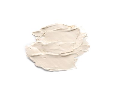 Beyaz arka plan üzerinde yüz maskesi örneği