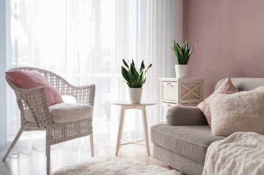 Modern konforlu oda güzel iç