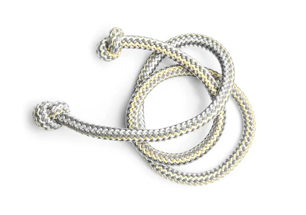 Rope White Background — Stock Photo, Image