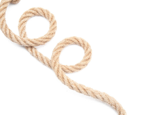 канат на белом фоне