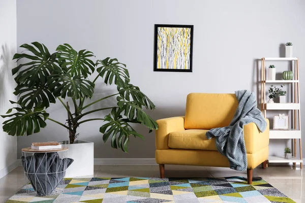 Beautiful Interior Comfortable Living Room — Stock Photo, Image
