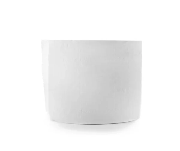 Roll Toilet Paper White Background — Stock Photo, Image