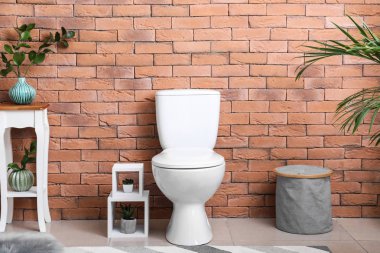 Modern banyo tuvalet kase ile iç