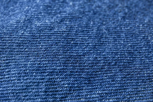 Blue Jeans Texture Closeup — Stock Photo, Image