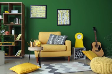 Modern konforlu oda güzel iç