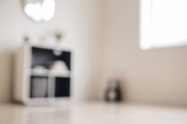 Modern oturma odası bulanık iç