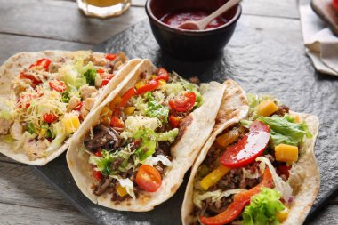 Masada lezzetli tacos