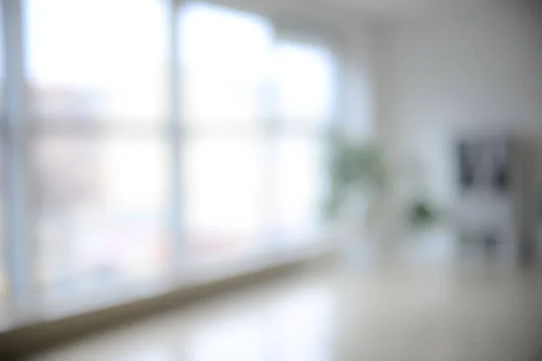 Blurred Room Big Window — Stock Photo, Image