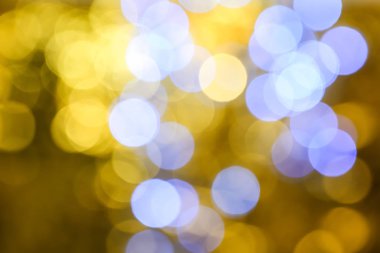 Parlayan ışıklar bulanık bakış