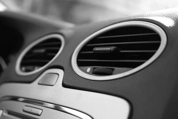 Air Conditioner System Modern Car Closeup — Stock Photo, Image