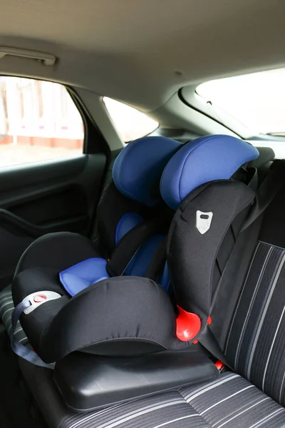 Assento Segurança Para Criança Carro — Fotografia de Stock