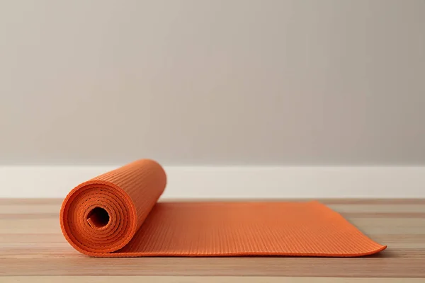 Yoga Mat Floor Gym — Stock Photo, Image