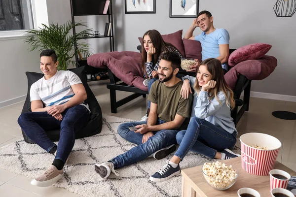 Friends Watching Home — Stock Photo, Image