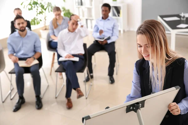 Mensen Bij Nlp Opleidingen Office — Stockfoto