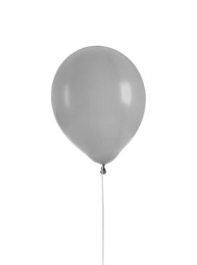 Beyaz arka plan üzerinde renkli balon