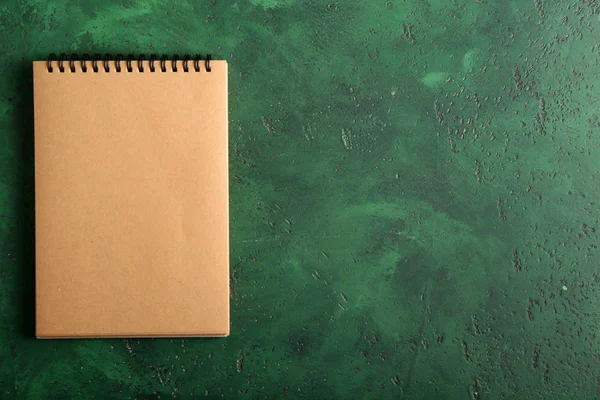 Prázdné Notebook Barvu Pozadí — Stock fotografie