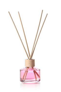 Reed diffuser on white background clipart